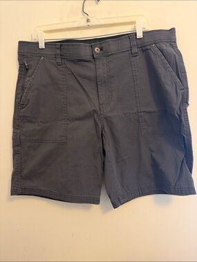 Weatherproof Men's Dark Gray Cargo Shorts